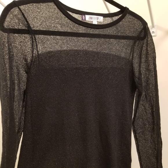 Jennifer Lopez Sweaters - Jennifer Lopez sexy black shirt